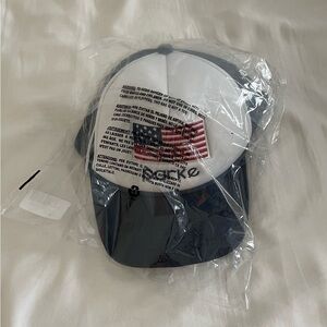 SOLD PARKE American Flag Trucker Hat